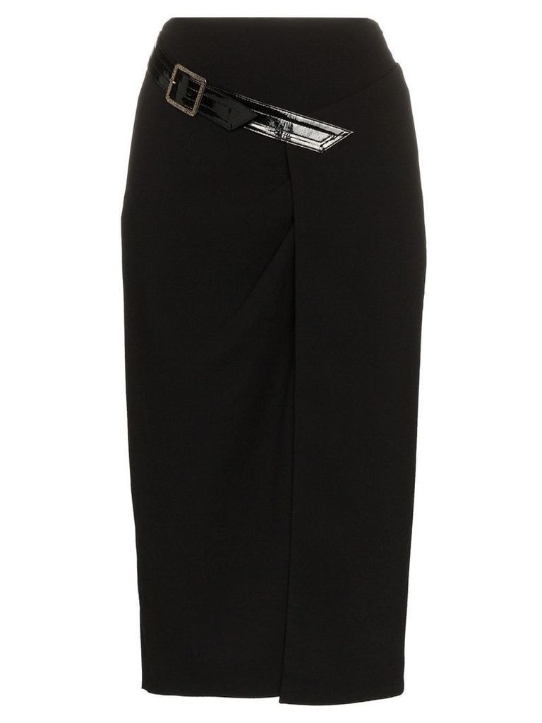 Givenchy sheath wool crepe pencil skirt - Black