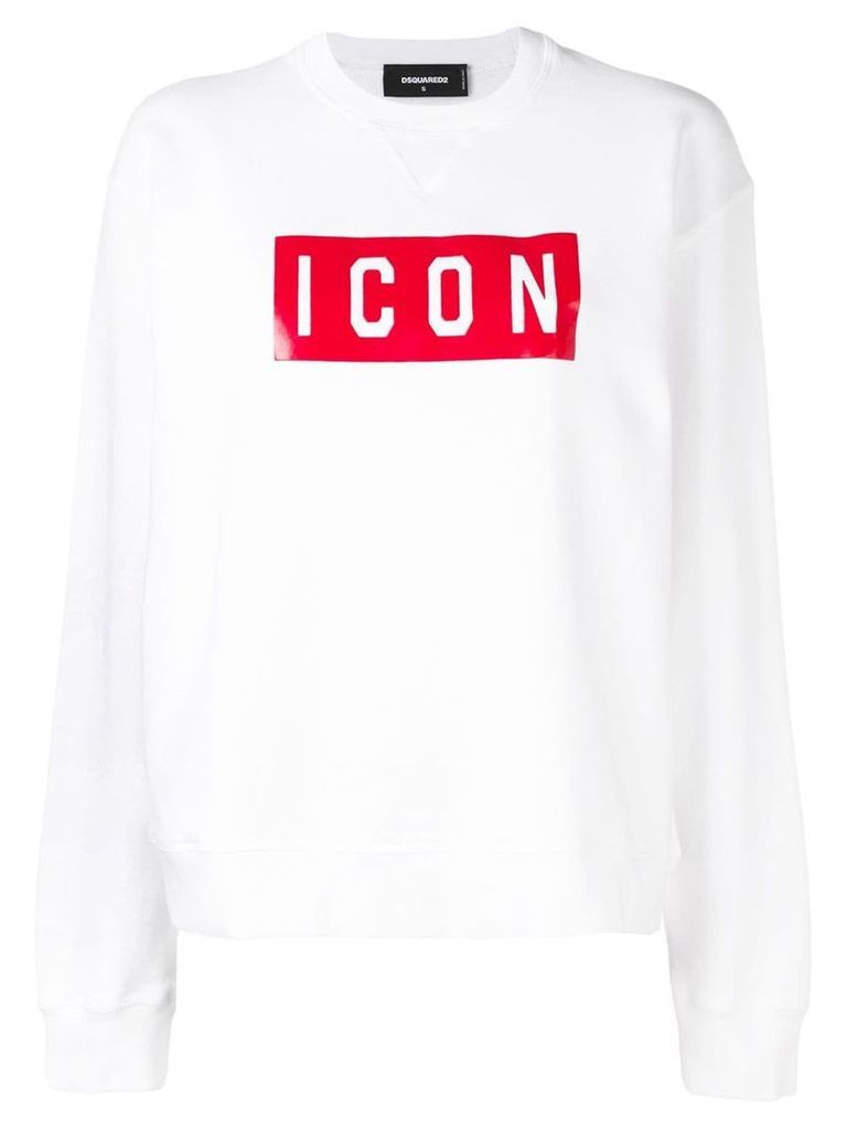 Dsquared2 Icon sweater - White