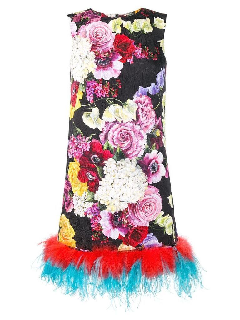 Dolce & Gabbana flower print dress - Black
