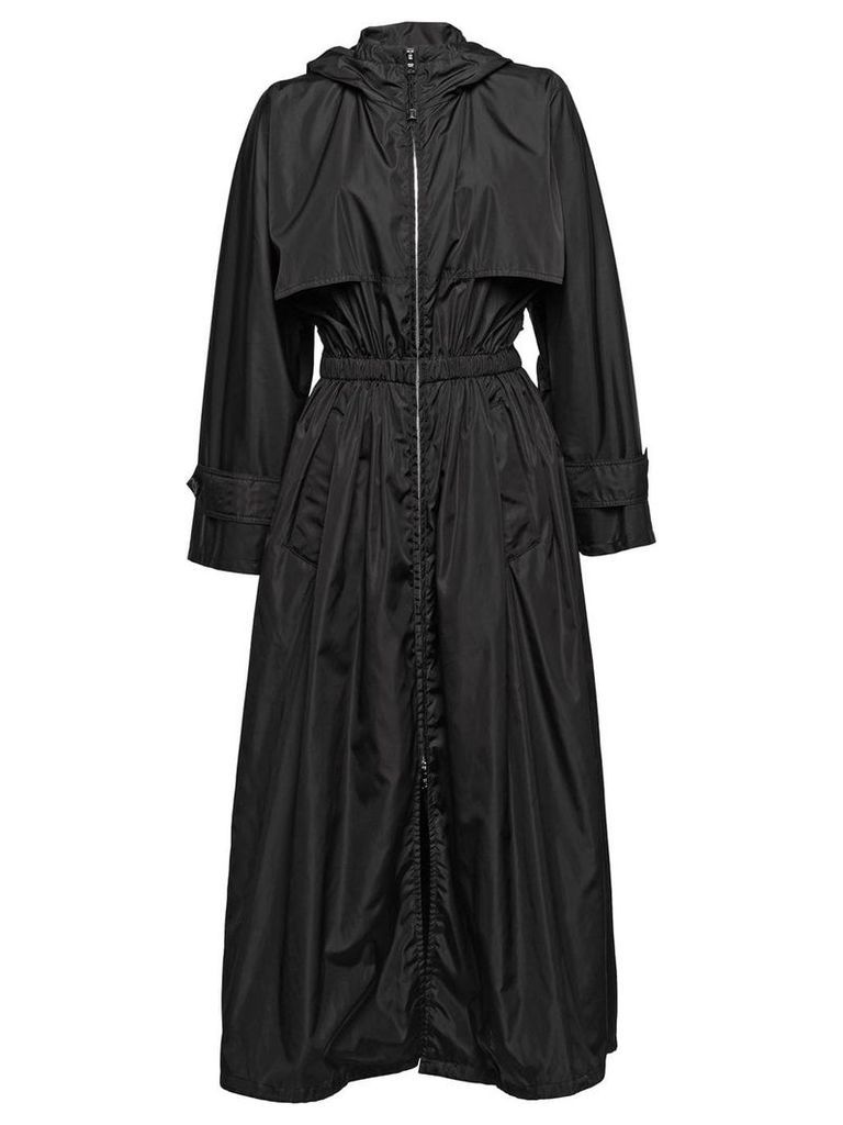 Prada Feather nylon raincoat - Black