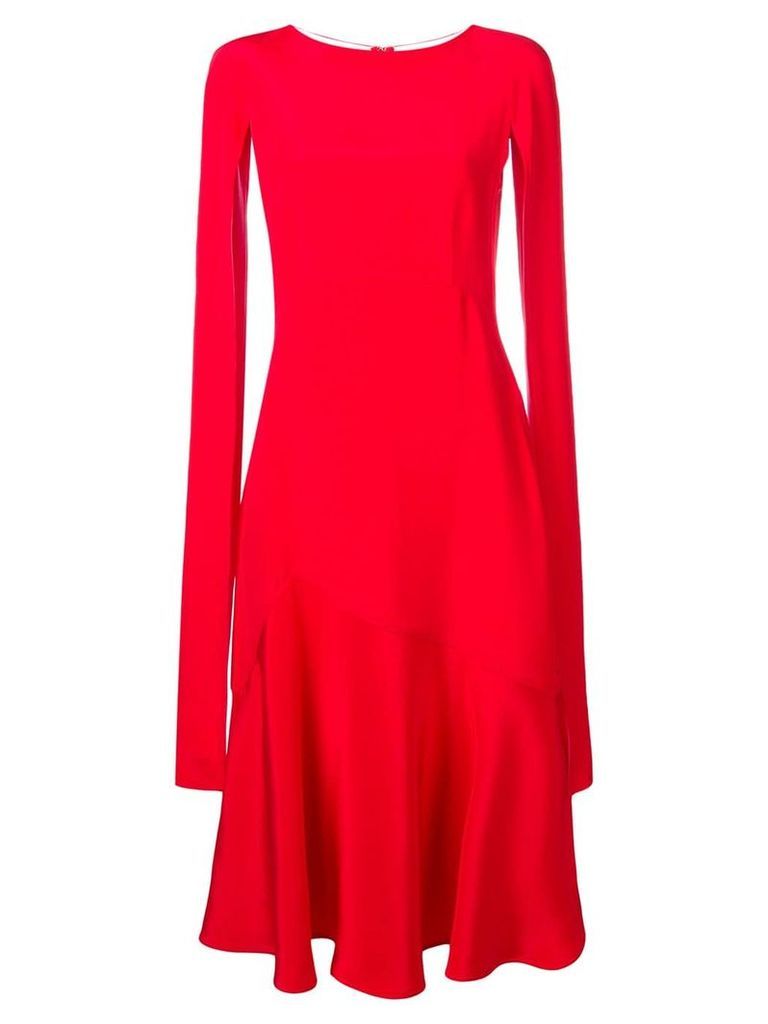 Calvin Klein 205W39nyc cape-sleeve flared dress