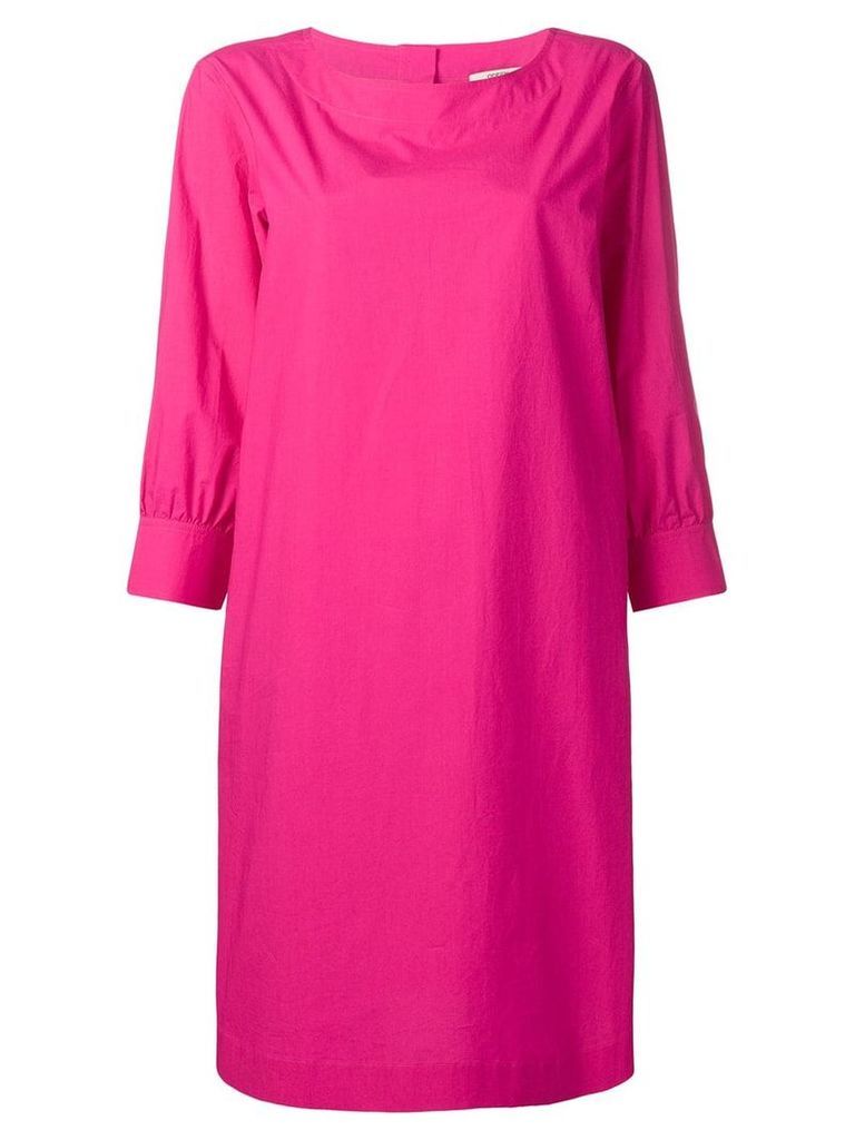 Odeeh cropped sleeve dress - PINK