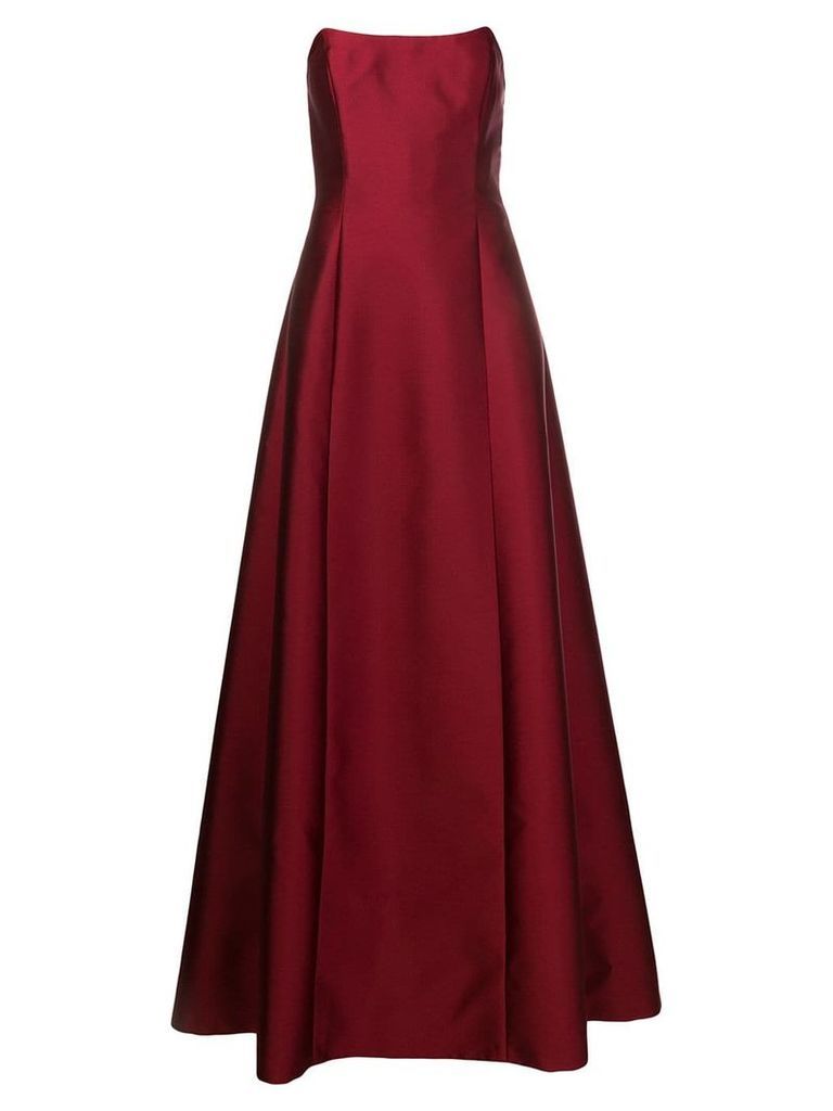 Alberta Ferretti long evening dress - Red