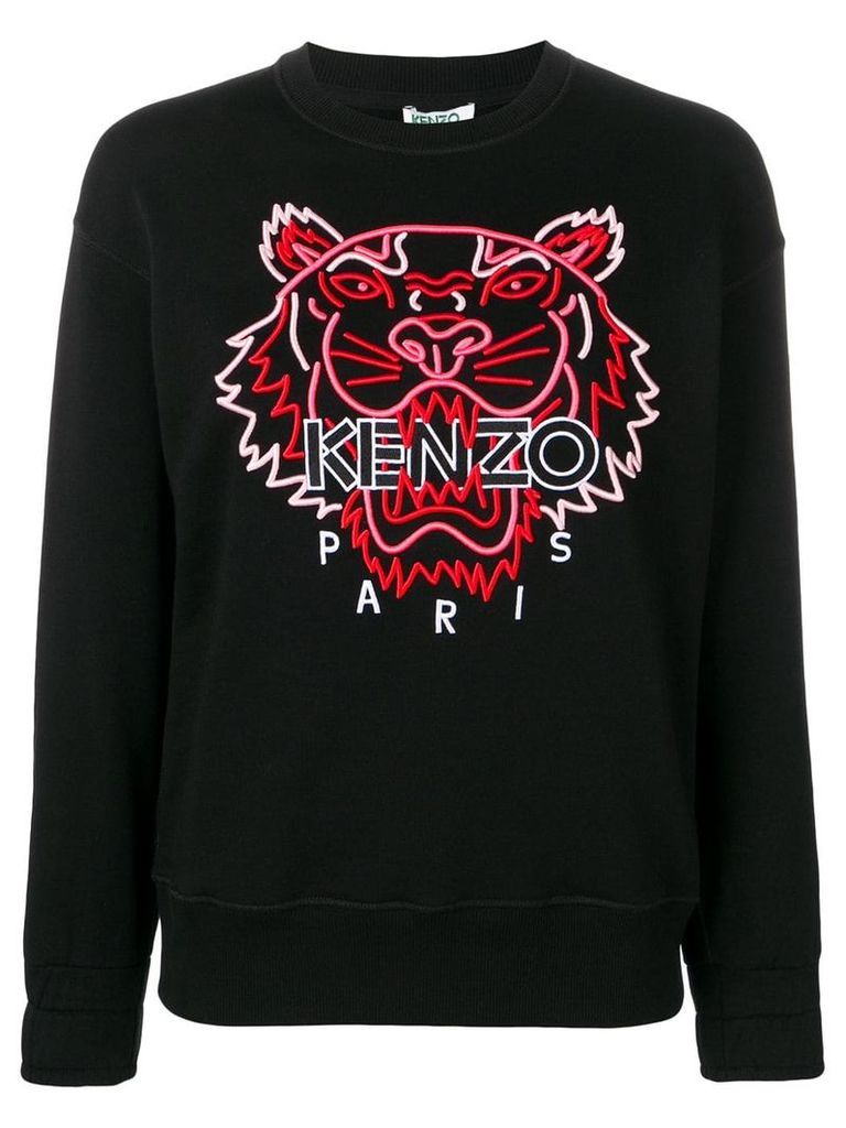 Kenzo Tiger logo sweatshirt - Black