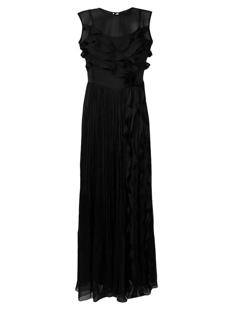 Irina Schrotter pleated dress - Black