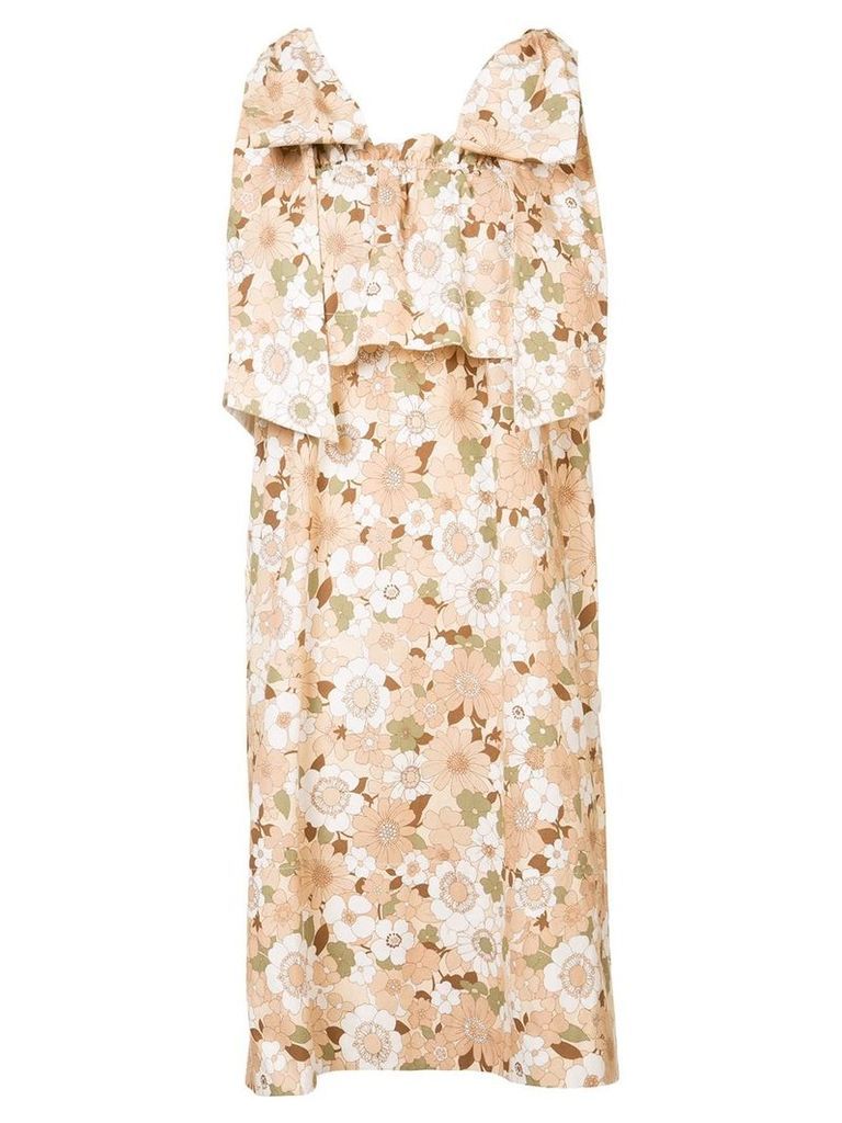 Chloé floral dress - NEUTRALS