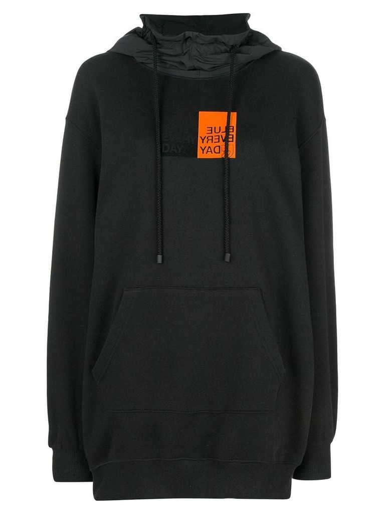 SJYP oversized hoodie - Black