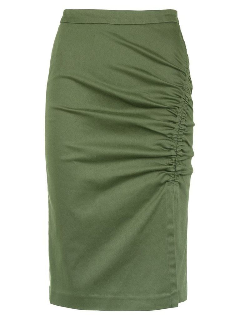 Isolda Heliconia pencil skirt - Green