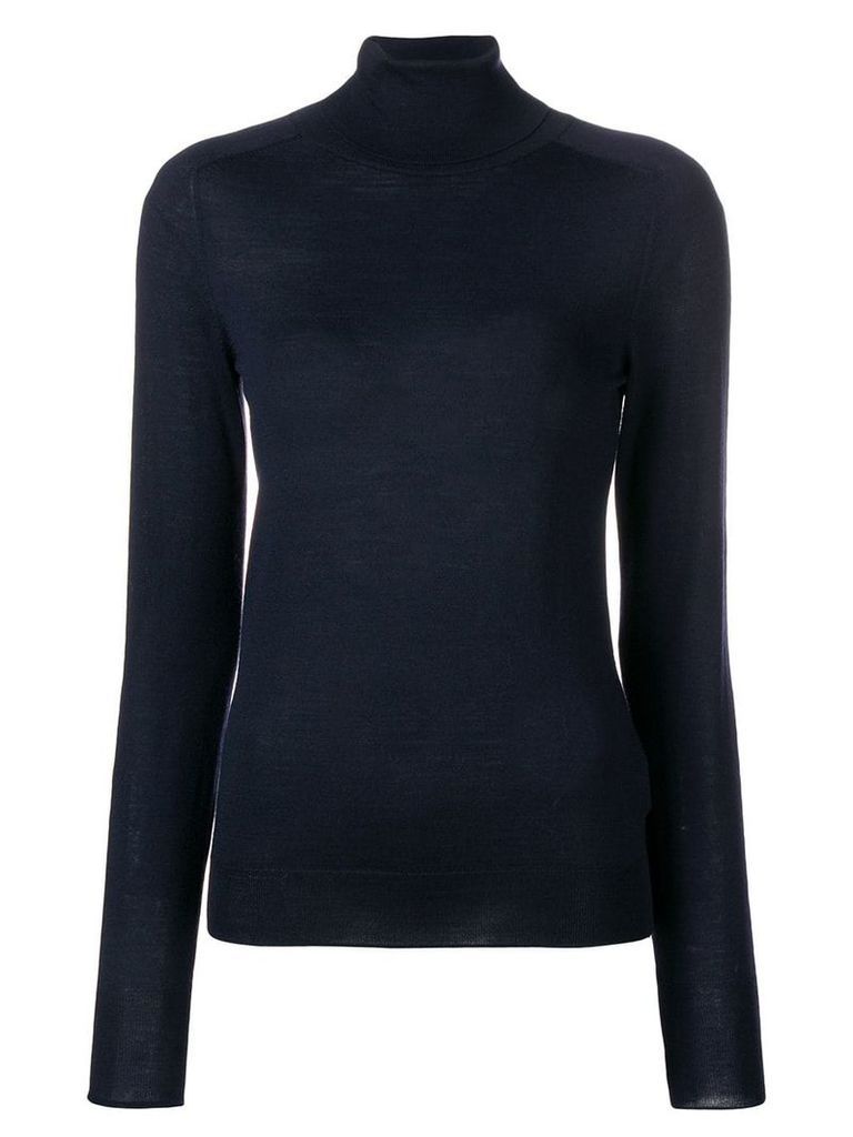 Victoria Beckham signature polo sweater - Blue