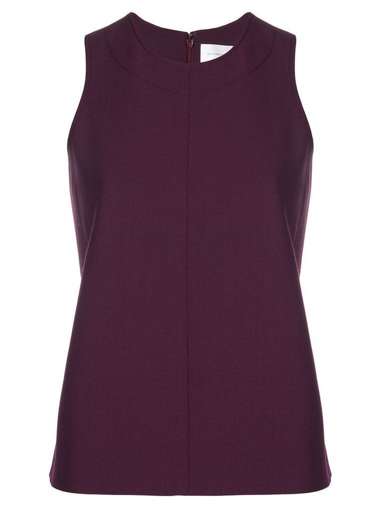 Victoria Victoria Beckham sleeveless fitted top - Pink