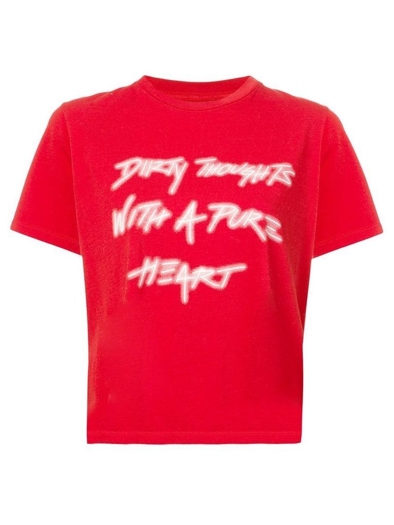 AMIRI Dirty Thoughts T-shirt - Red
