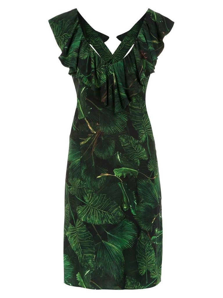 Isolda printed Maite dress - Green