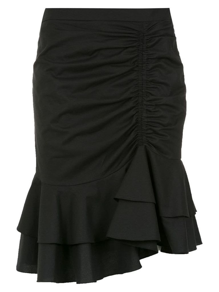 Isolda ruffled skirt - Black