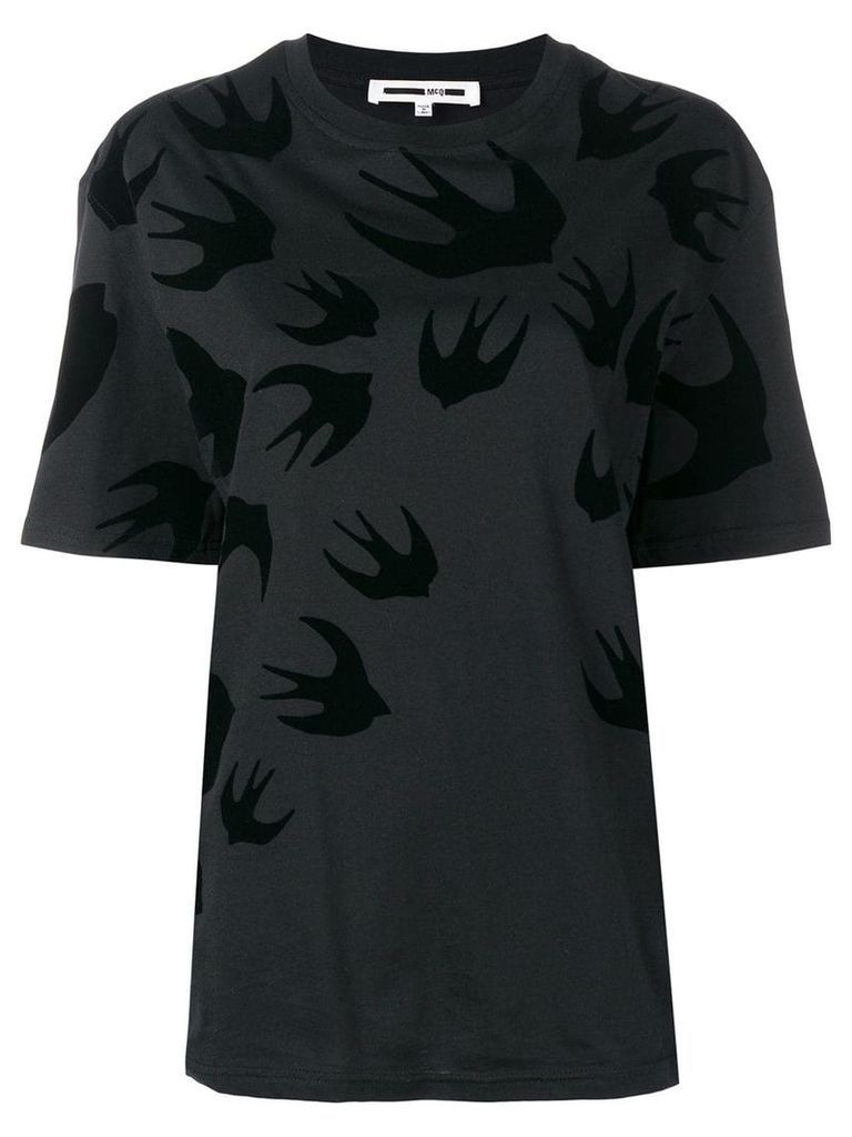 McQ Alexander McQueen Swallow Swarm T-shirt - Black