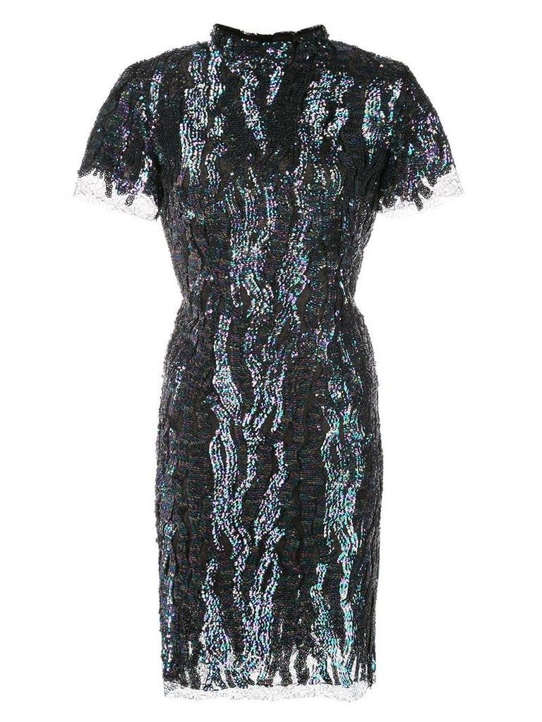 Haney Syd sequined mini dress - Blue