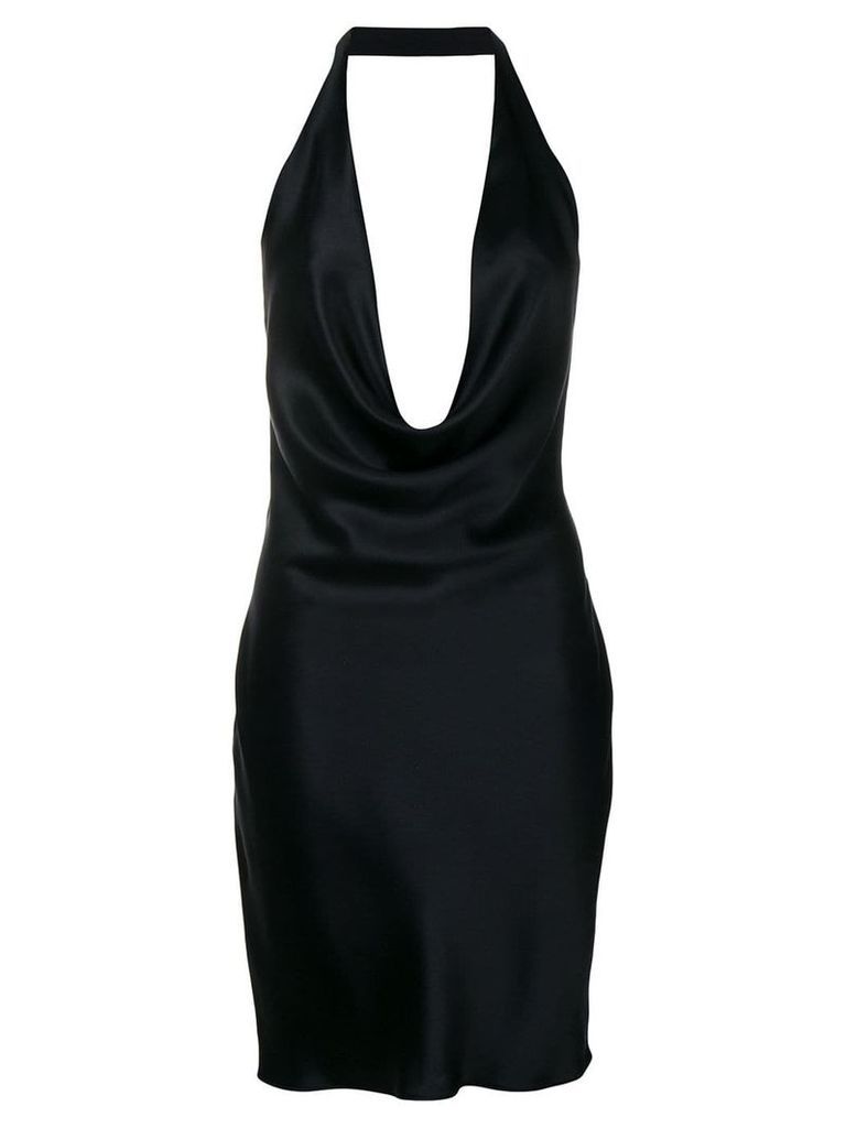 Stella McCartney halter mini dress - Black