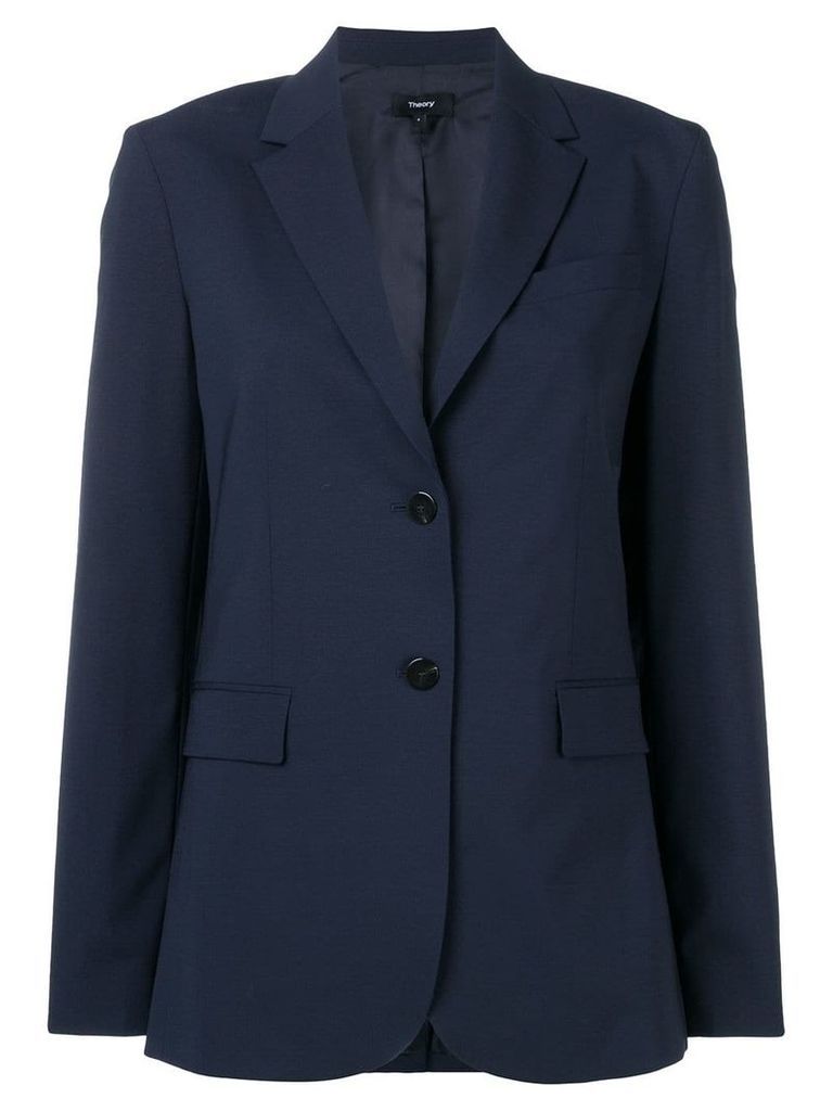 Theory fitted tailored blazer - Blue