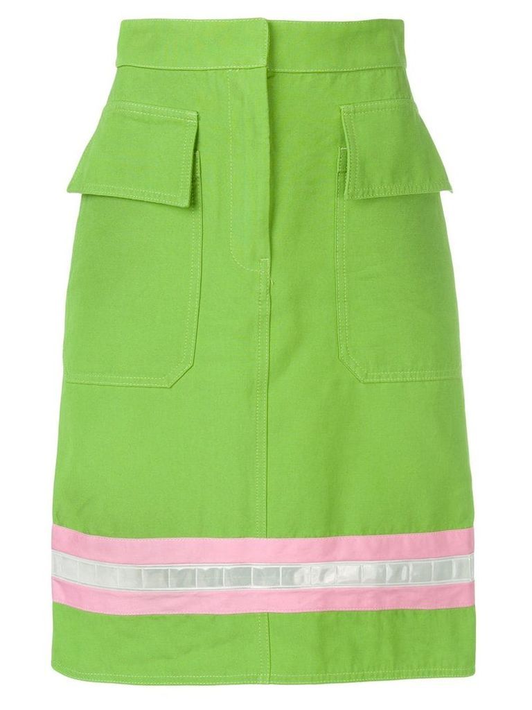 Calvin Klein 205W39nyc high waisted pencil skirt - Green