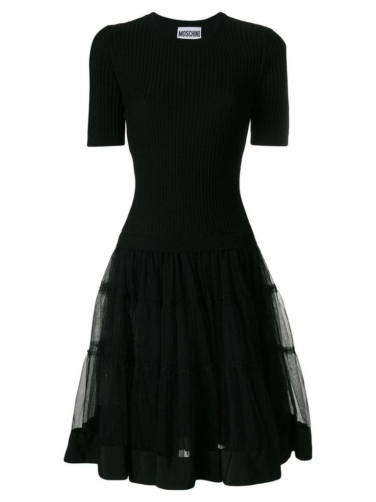 Moschino mini tutu T-shirt dress - Black