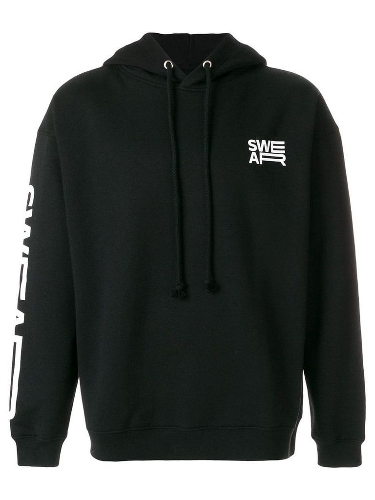 SWEAR logo hoodie - Black
