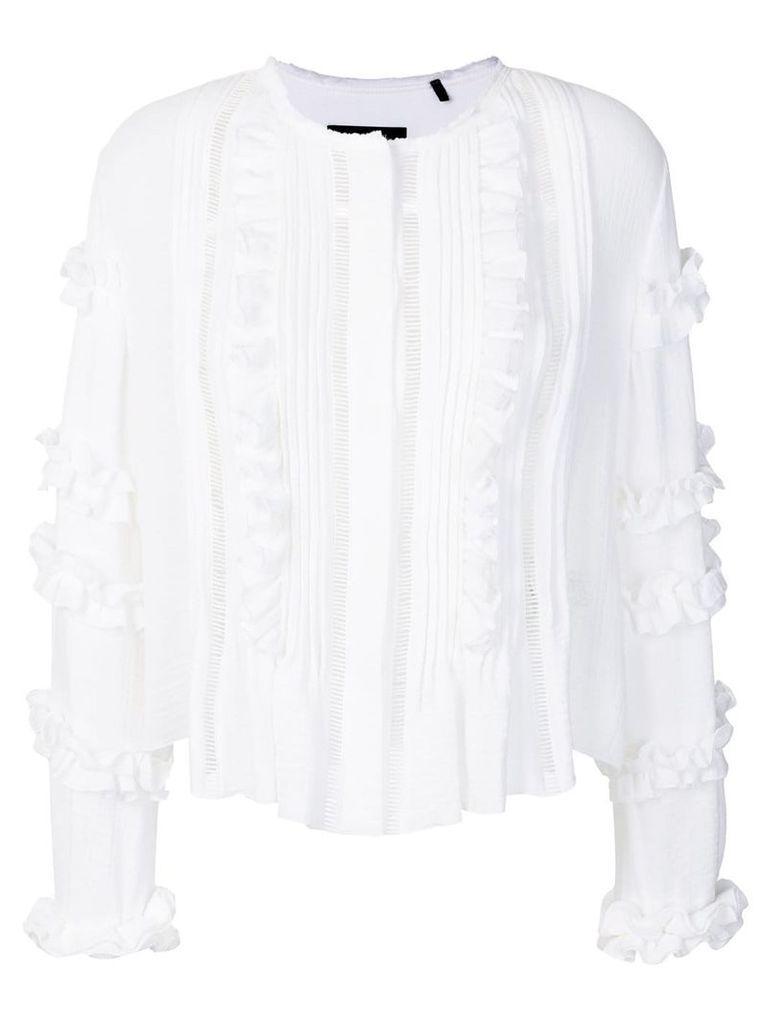 Isabel Marant Cosmos ruffled blouse - White