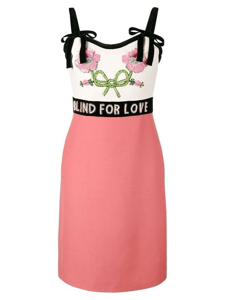 Gucci Blind For Love dress - PINK