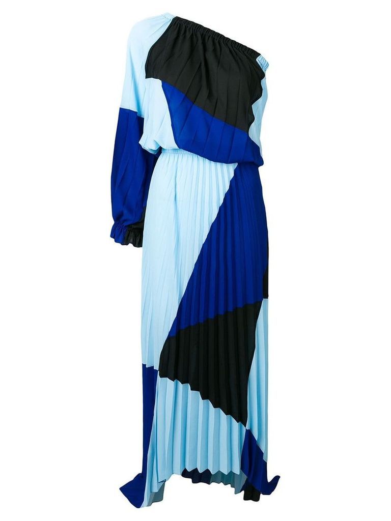 Just Cavalli colour block dress - Blue