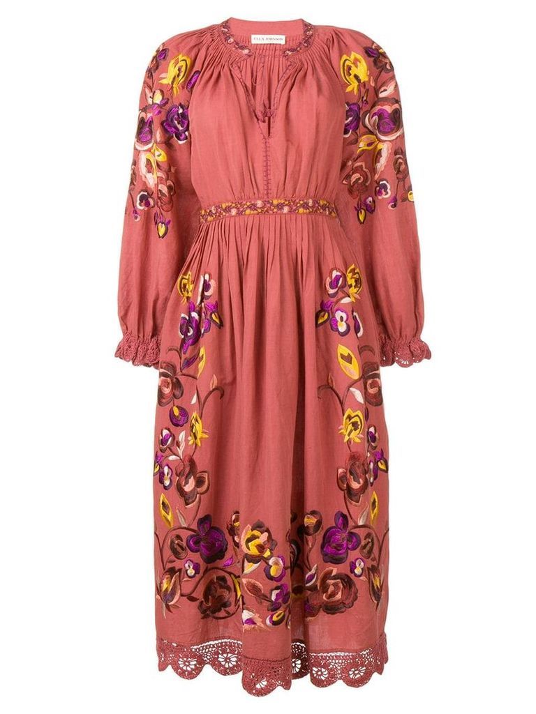 Ulla Johnson embroidered floral dress