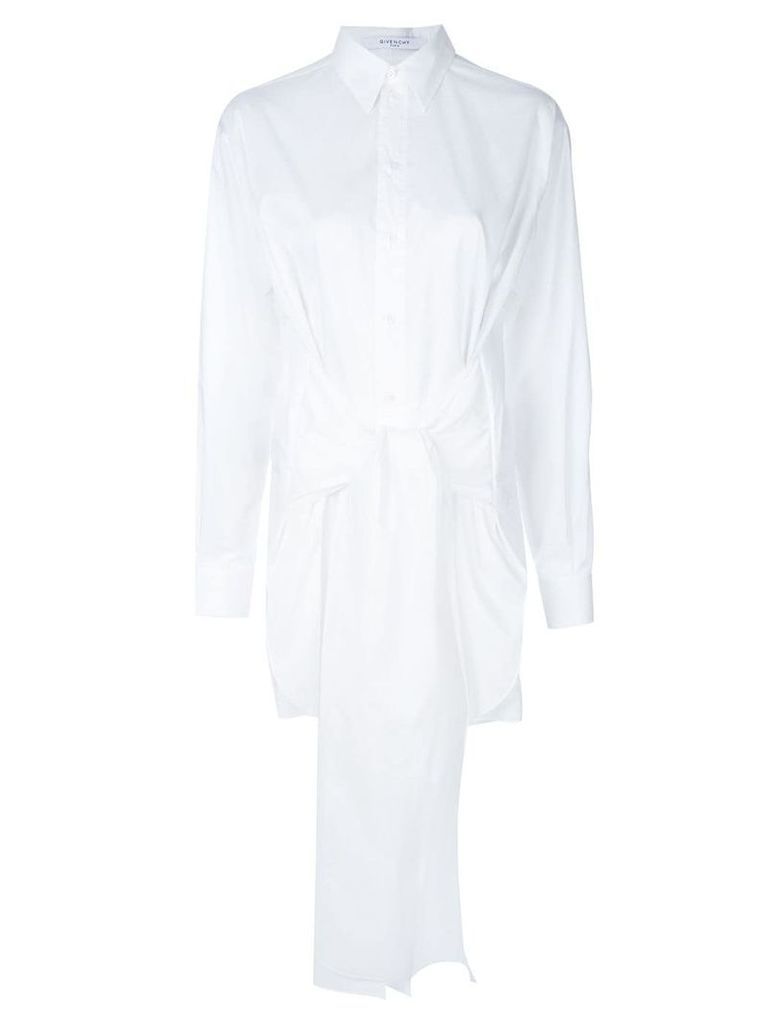 Givenchy waist tie shirt - White