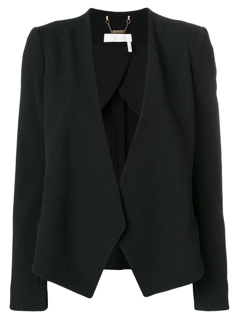 Chloé asymmetric blazer - Black