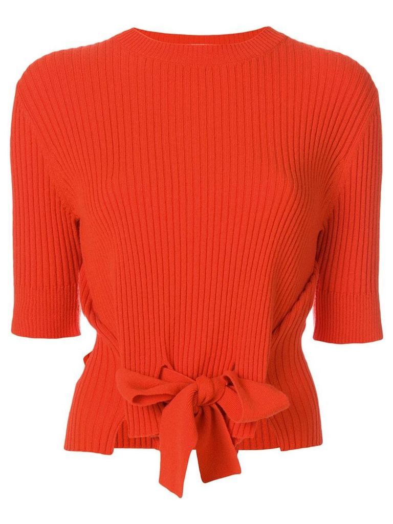 Cashmere In Love Dee cropped sweater - Yellow
