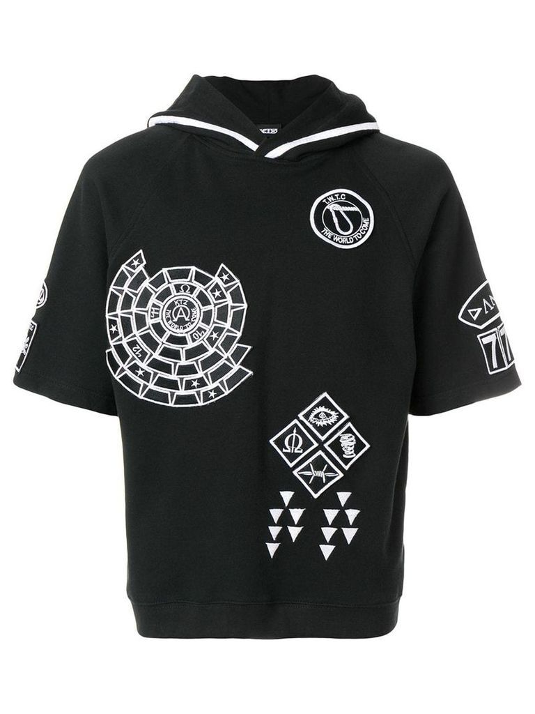KTZ embroidered hoodie - Black