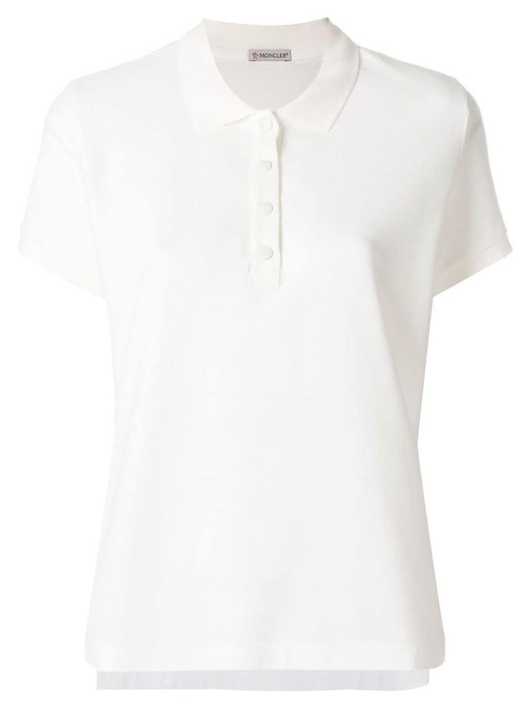 Moncler classic polo shirt - White