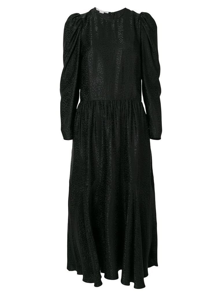 Stella McCartney textured midi dress - Black