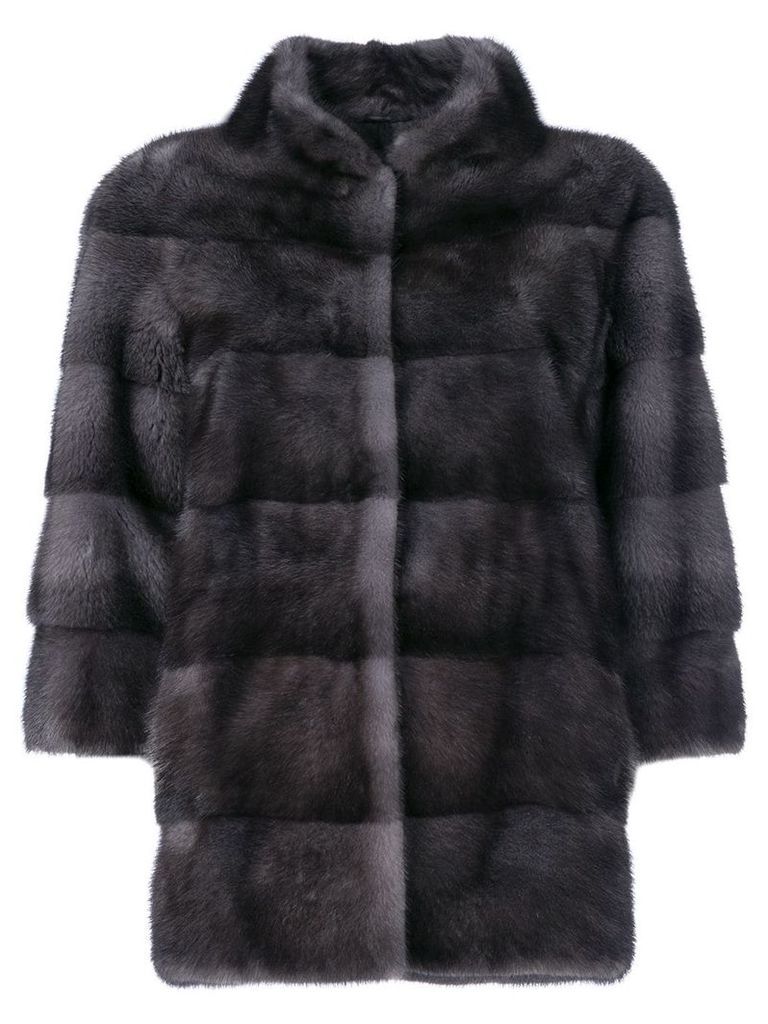 Liska padded fur jacket - Blue