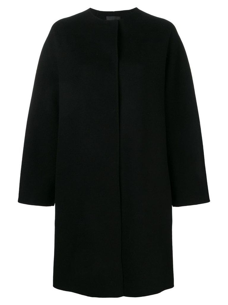 Theory straight fit coat - Black