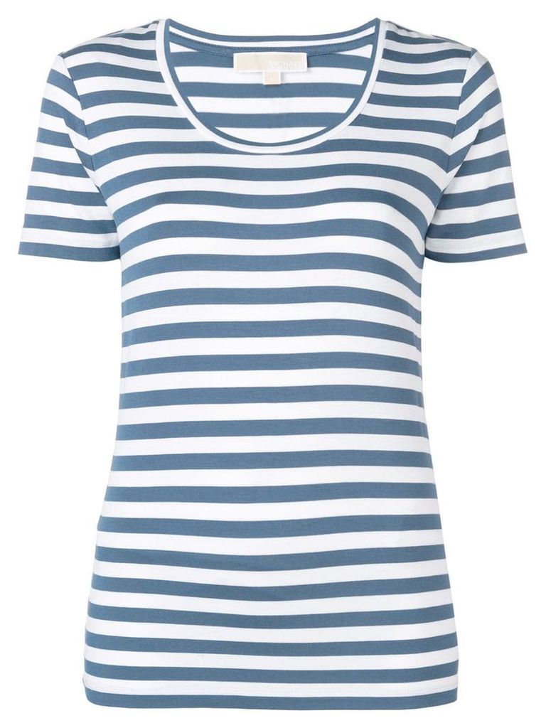 Michael Michael Kors stripe print T-shirt - Blue