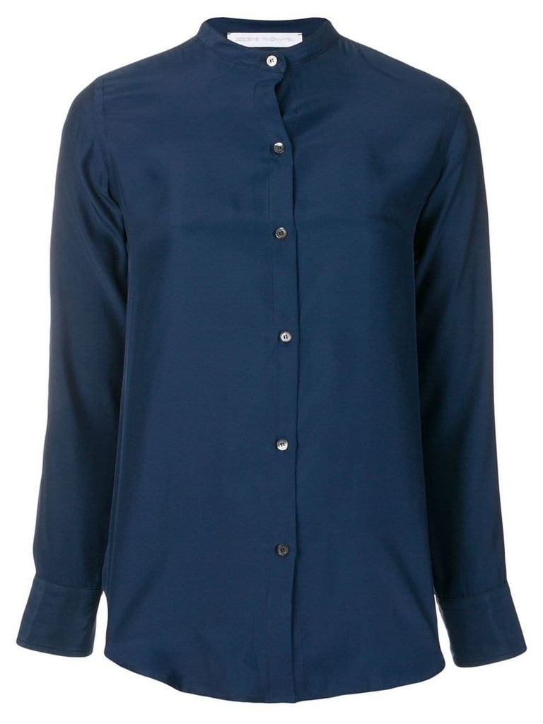 Société Anonyme mandarin collar shirt - Blue