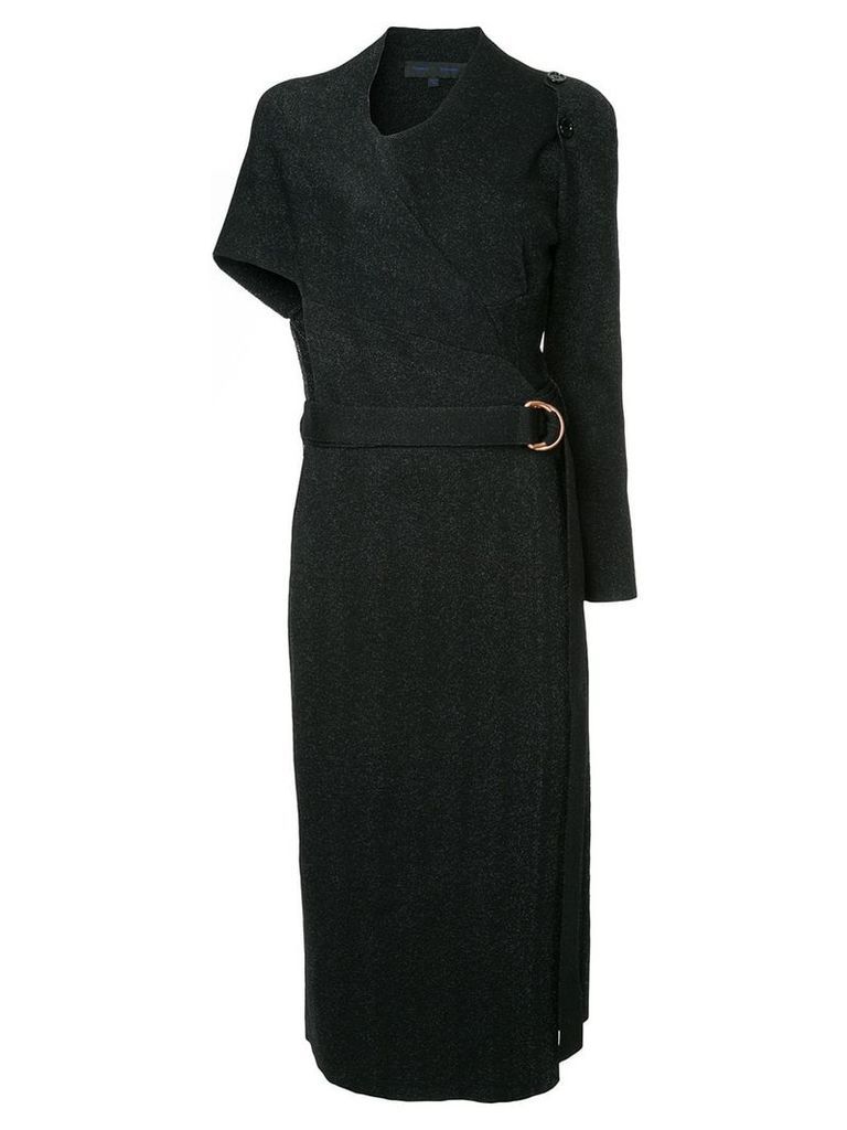 Proenza Schouler belted wrap dress - Black