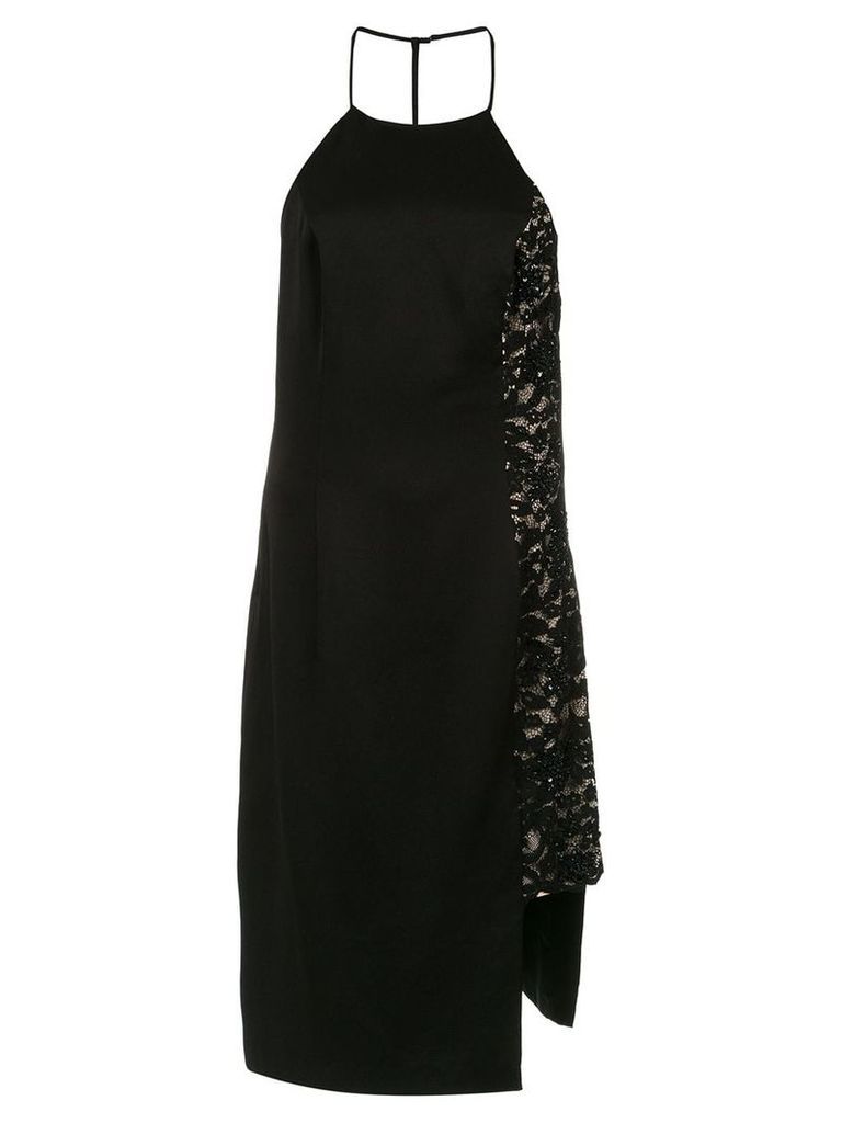 Tufi Duek lace panel dress - Black
