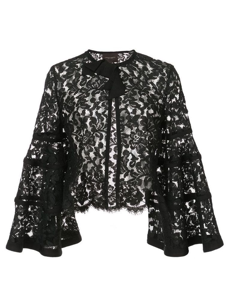 Carolina Herrera lace bolero jacket - Black