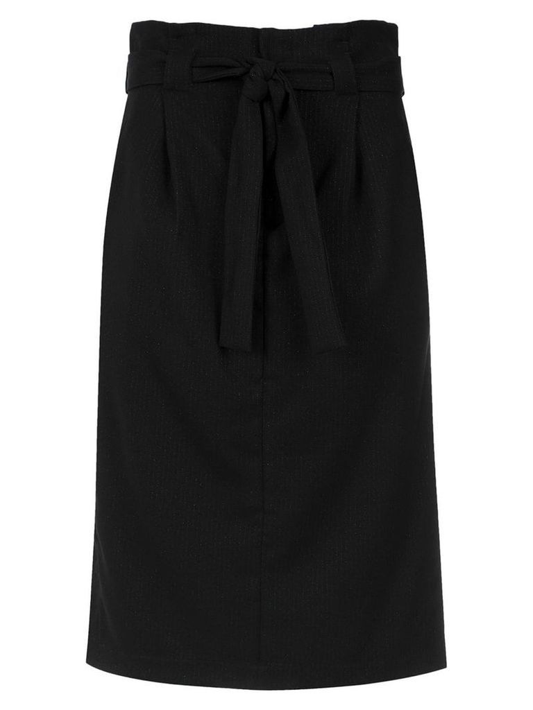 Tufi Duek belted midi skirt - Black
