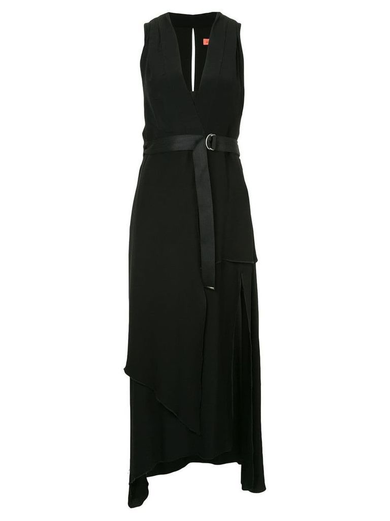 Manning Cartell New Order draped dress - Black