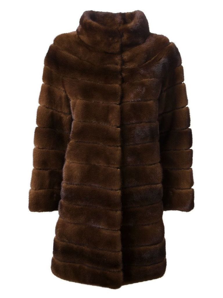 Liska 'Antonia' coat - Brown