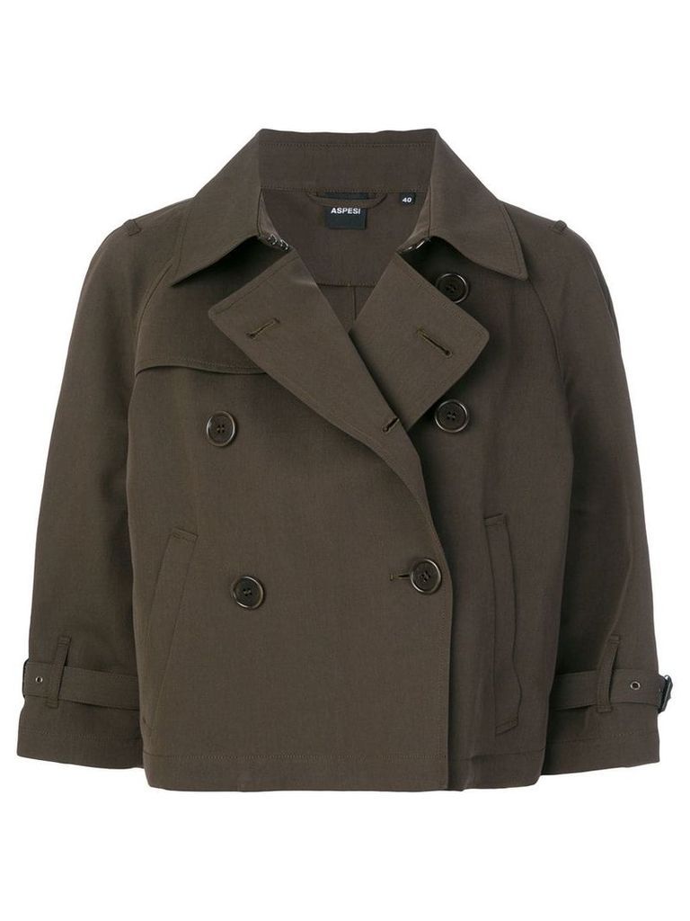 Aspesi double breasted jacket - Brown