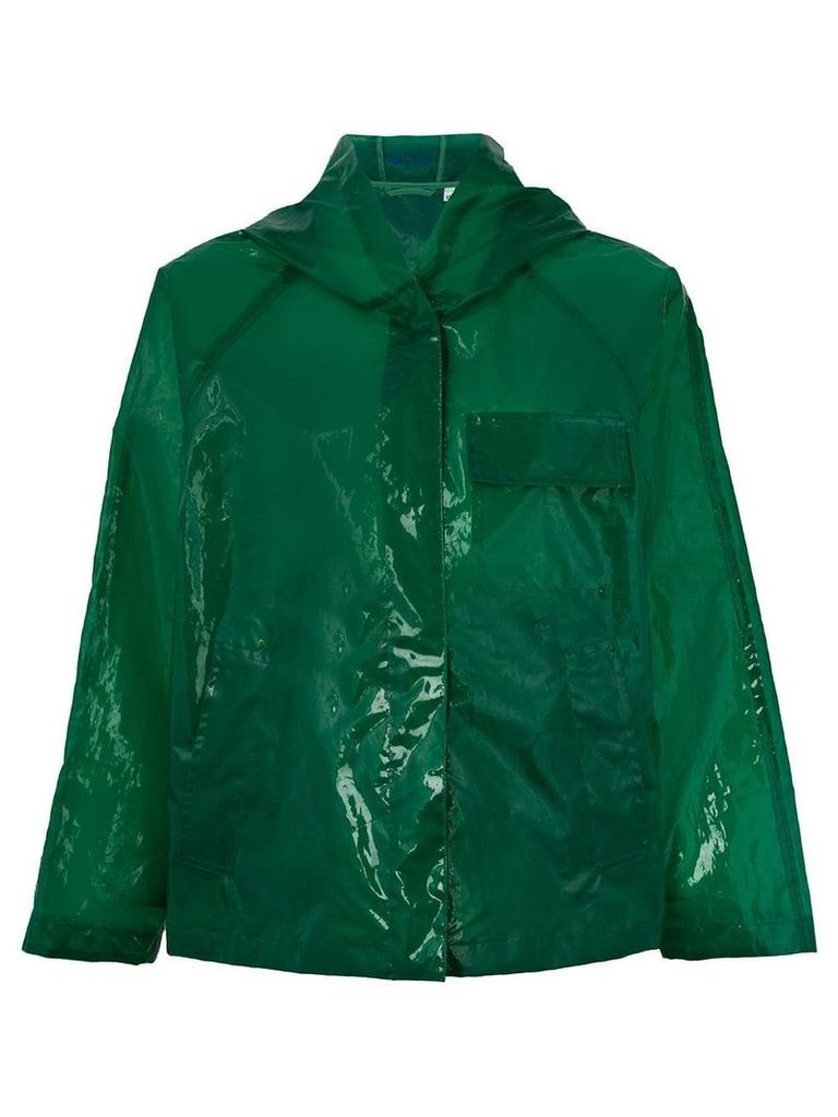Aspesi translucent rain jacket - Green
