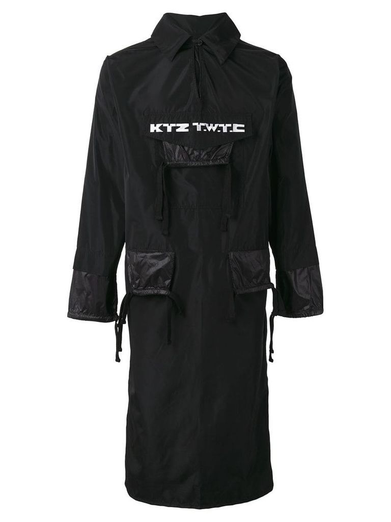 KTZ 'TWTC' elongated jacket - Black