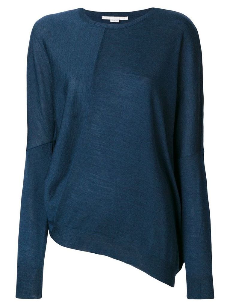 Stella McCartney draped sweater - Blue