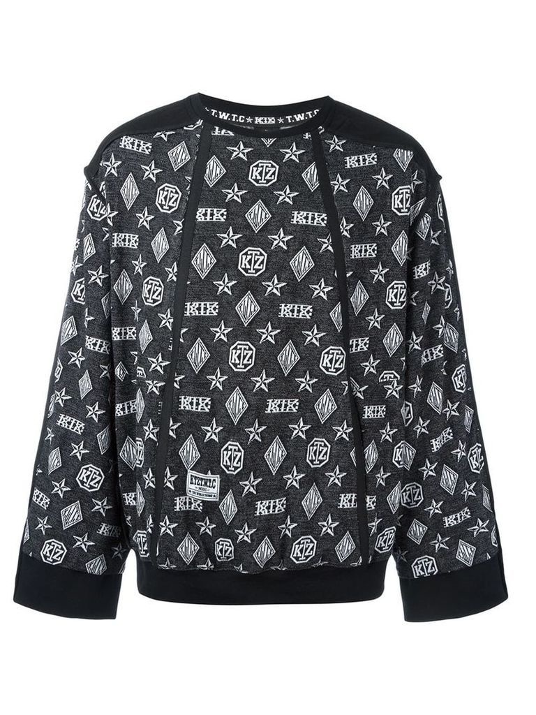KTZ monogram sweatshirt - Black