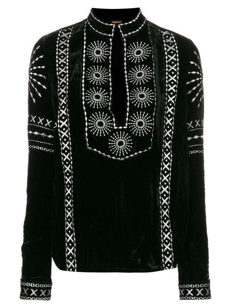 Dodo Bar Or embroidered blouse - Black